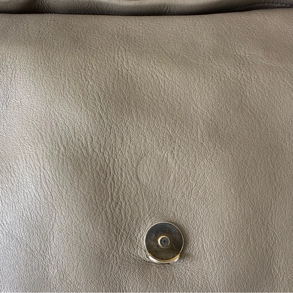 Cuyana Leather Convertible Satchel Backpack Tote Bag in Taupe - Picture 13 of 13